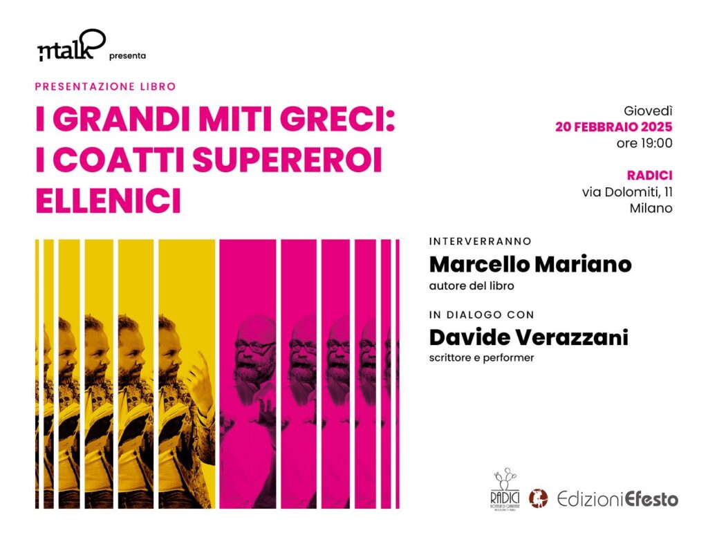 Marcello Mariano con Davide Verrazzani sul palco